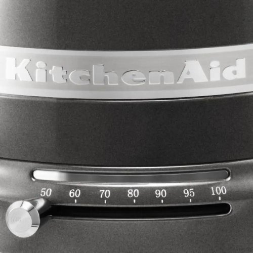 Електрочайник KitchenAid Artisan, 1.5л, срібний медальйон (5KEK1522EMS)