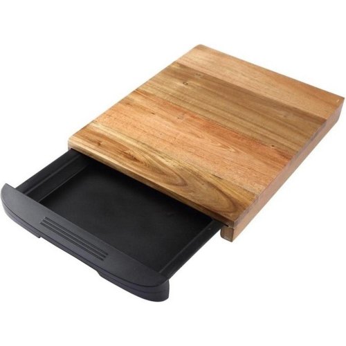 Дошка для нарізання Bergner Natural, 38х24.5см, акація (BG-4926)