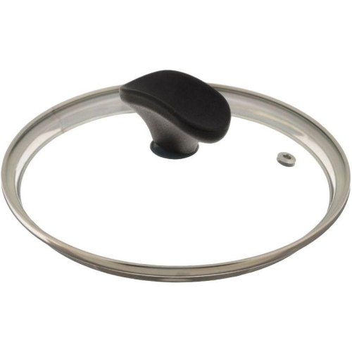 Кришка скляна з металевим обідком TVS, 26см