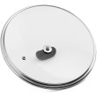 Кришка скляна з металевим обідком TVS, 26см