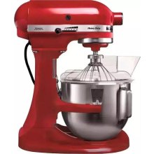 Кухонна машина KitchenAid Heavy Duty, 4.8л, з відкидним блоком, червона (5KPM5EER)