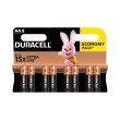 Батарейки лужні Duracell AA (LR06) MN1500 8 шт (5000394006522)