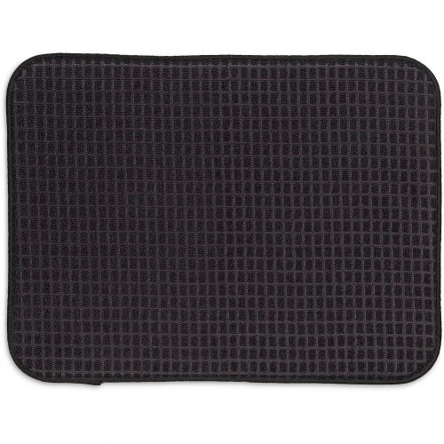 Килимок для сушки посуду Kela Rapida, 50х38см, чорний (11727)