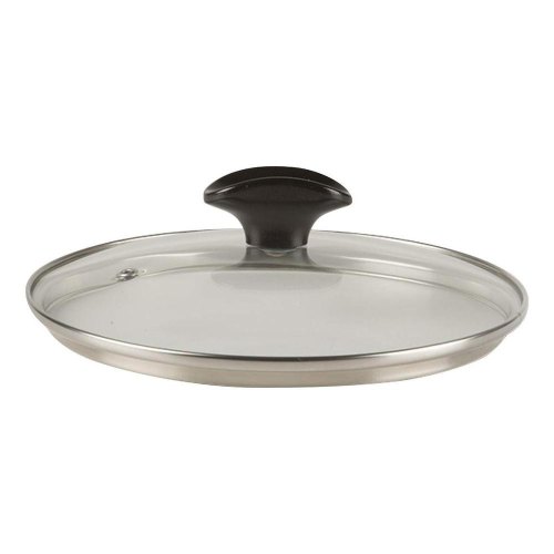 Кришка скляна з металевим обідком TVS, 24см