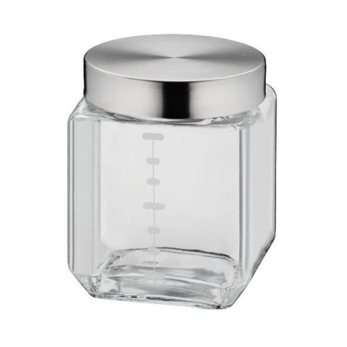 Ємність для зберігання сипучих KELA Isa, 1л, 11x11x14.5см (10771)