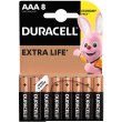 Батарейки лужні Duracell AAA (LR03) MN2400 8 шт (5000394203341)