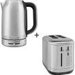 Електрочайник KitchenAid, 1.7л, нержавіюча сталь (5KEK1701ESX)