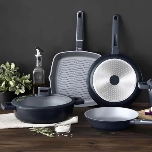 Сковорода MasterPro Indigo, 24см (BGMP-7972)