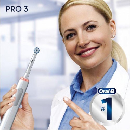 Зубна щітка BRAUN Oral-B PRO3 3500 D505.513.3X WT Gift Edition