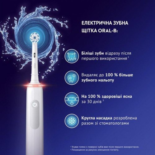 Зубна щітка BRAUN Oral-B PRO3 3500 D505.513.3X WT Gift Edition