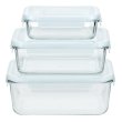 Контейнер для зберігання, запікання, заморозки miFamilia 1600мл Nested collection (6032) прямокут.