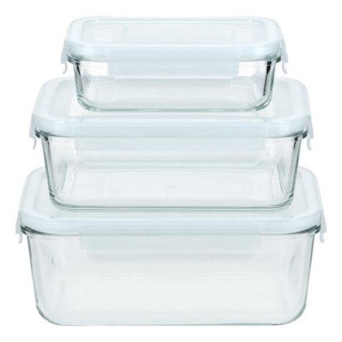 Контейнер для зберігання, запікання, заморозки miFamilia 1600мл Nested collection (6032) прямокут.