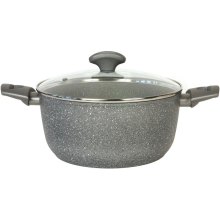 Каструля TVS Mineralia Induction, 24см, 4.5л, з кришкою (BS480242910001C)