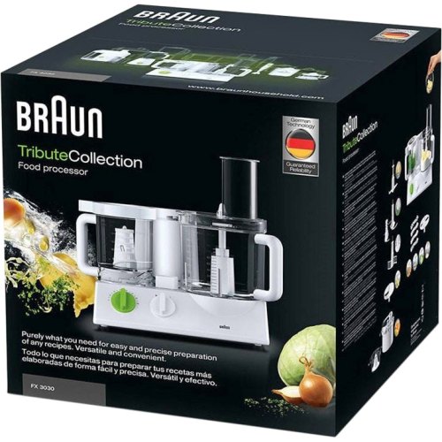 Кухонний комбайн BRAUN FX 3030 White Tribute