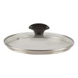 Кришка скляна з металевим обідком TVS, 18см