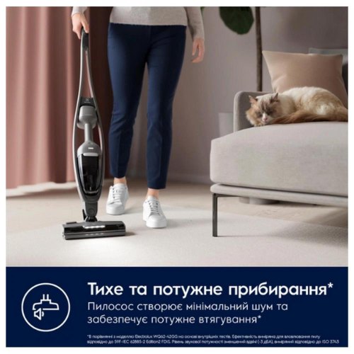 Пилосос акумуляторний ELECTROLUX ES62CB25UG