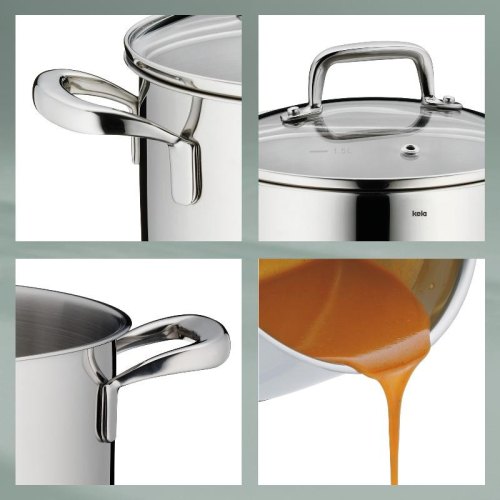 Каструля з кришкою KELA Flavoria, 28см, 12.2л (10178)