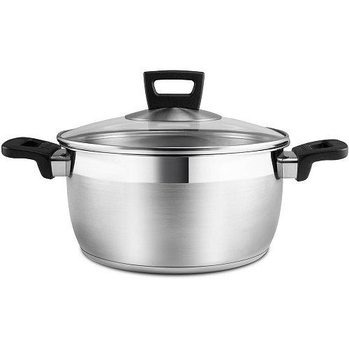 Каструля POLARIS Rialto-24C нерж. cталь, 5.4л, сірий (015153)