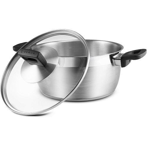 Каструля POLARIS Rialto-24C нерж. cталь, 5.4л, сірий (015153)