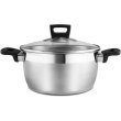 Каструля POLARIS Rialto-24C нерж. cталь, 5.4л, сірий (015153)