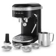 Кавоварка еспресо KitchenAid Artisan 5KES6503EBK, колір чавун