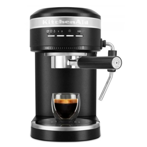 Кавоварка еспресо KitchenAid Artisan 5KES6503EBK, колір чавун