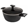 Каструля POLARIS Monolit-20C ков.ал., 2.3л, чорний (015248)