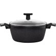 Каструля POLARIS Monolit-20C ков.ал., 2.3л, чорний (015248)