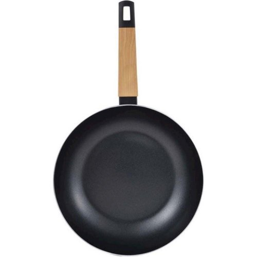 Сковорода ВОК Bergner Earth black, 28см (BG-34627-BK)