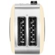 Тостер KitchenAid, на 2 тости, кремовий (5KMT221EAC)