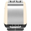 Тостер KitchenAid, на 2 тости, кремовий (5KMT221EAC)