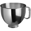 Кухонна машина KitchenAid Artisan, 4.8л, з відкидним блоком, срібляста (5KSM175PSECU)