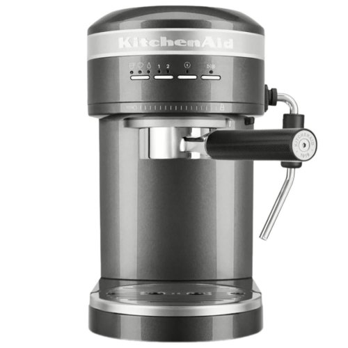 Кавоварка еспресо KitchenAid Artisan, срібний медальйон (5KES6503EMS)