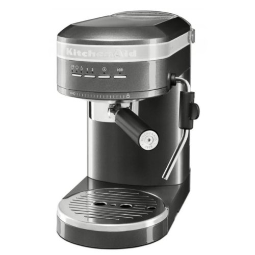 Кавоварка еспресо KitchenAid Artisan, срібний медальйон (5KES6503EMS)