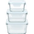 Контейнер для зберігання, запікання, заморозки miFamilia 1000мл Nested collection (6034) квадратний