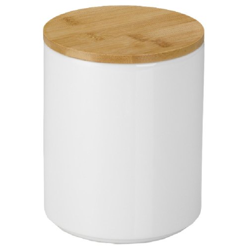 Ємність для зберігання сипучих KELA Cady, 12см, 1.2л, біла (15280)