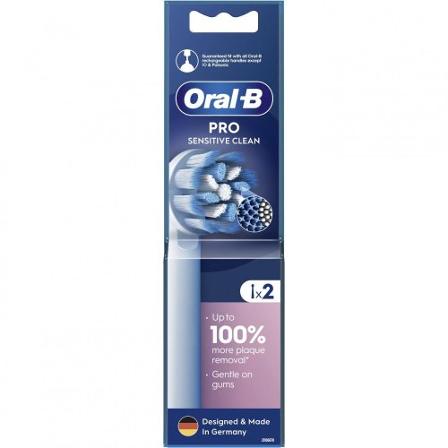 Насадка для електричної зубної щітки BRAUN Oral-B Sensitive Clean EB60X (2)