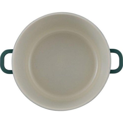Каструля з кришкою Bergner Excalibur, зелена, 28см, 5.8л (BG-36102-GR)