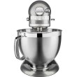 Кухонна машина KitchenAid Artisan, 4.8л, з відкидним блоком, срібний медальйон (5KSM185PSEMS)