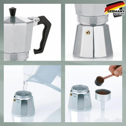 Кавоварка гейзерна KELA Italia, 300мл, 6 чашок (10591)