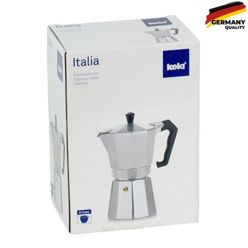 Кавоварка гейзерна KELA Italia, 300мл, 6 чашок (10591)