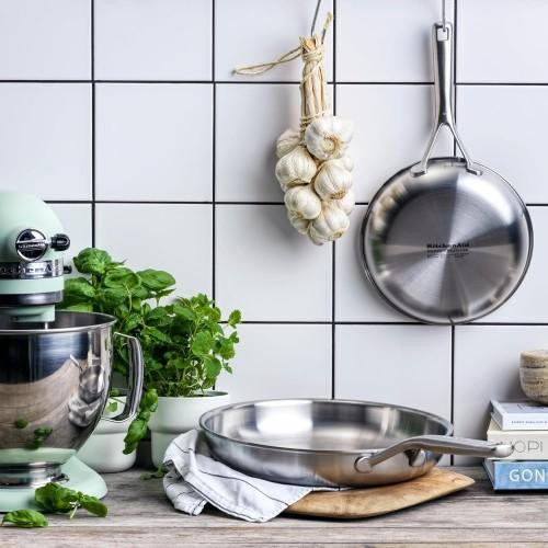 Сковорода вок з кришкою KitchenAid MSS, 28см, 3.5л (CC003254-001)