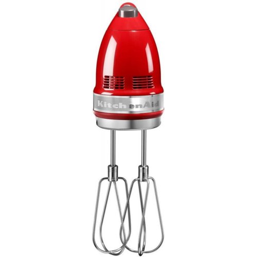 Міксер KitchenAid 5KHM9212EER, 85Вт, ручний, 9 швидкостей, пластик, червоний
