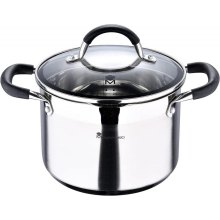 Каструля MasterPro Foodies collection, 5л, з кришкою (BGMP-1502-BK)