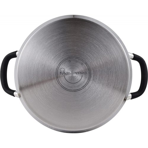 Каструля MasterPro Foodies collection, 5л, з кришкою (BGMP-1502-BK)