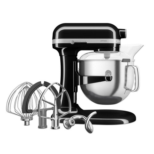 Кухонна машина KitchenAid Artisan, 6.6л, з підйомною чашею, чорна (5KSM70SHXEOB)