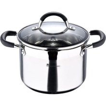 Каструля висока MasterPro Foodies collection, 4л, з кришкою (BGMP-1505-BK)