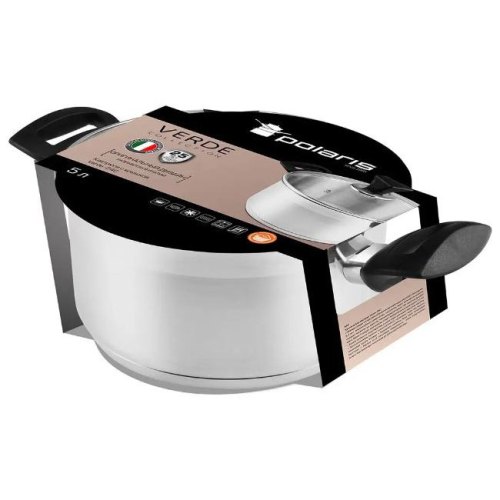 Каструля POLARIS Verde-24C нерж. cталь, 5л (015144)