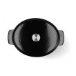 Гусятниця чавунна з кришкою KitchenAid, 30см, 5.6л, чорна (CC006064-001)
