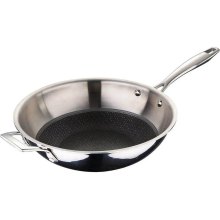 Сковорода ВОК MasterPro Hi-tech 3, 28см, з додатковою ручкою (BGMP-1634)